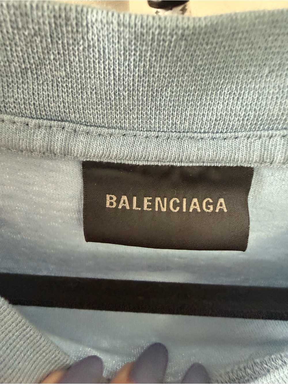 🩵 Balenciaga Oversized NWOT | Luxury Streetwear Designer Tee - Picture 10 of 10